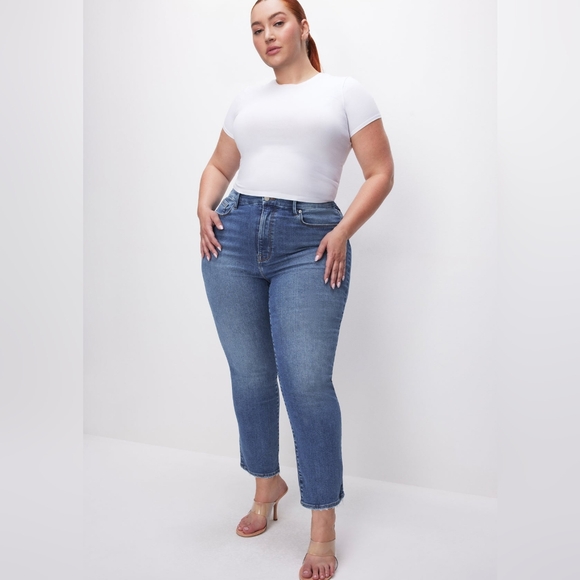 ALWAYS FITS GOOD LEGS STRAIGHT JEANS, Fits 14-18 Plus. NWT - Picture 1 of 11